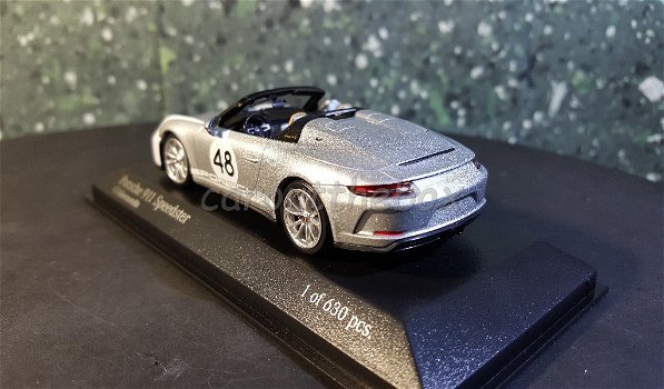 Porsche 911 Speedster grijs 1/43 Minichamps - 2