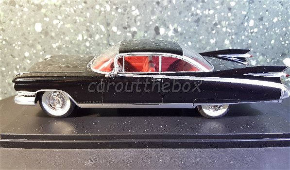 Cadillac Eldorado zwart 1/24 Whitebox - 0