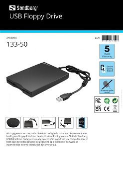 USB Floppy Drive extern met usb aansluiting - 2