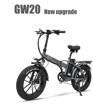 CMACEWHEEL GW20 Electric Bike 20*4.0'' Inch Fat Tires - 0
