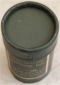 Verpakking Kleefpleister Khaki, LEUKOPLAST, Koninklijke Landmacht, 1960.(Nr.1) - 2