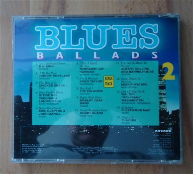 De originele verzamel-CD Blues Ballads Volume 2 van Arcade. - 5