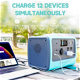 BLUETTI EB70 Portable Power Station 716Wh Solar Generator - 4 - Thumbnail