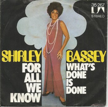 Shirley Bassey – For All We Know (1971) - 0