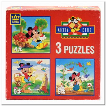 Mickey for Kids - King - 4, 6 & 9 Stukjes - 0