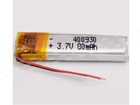 High Quality Li-Polymer Batteries NANSONG 3.7V 80mAh - 0