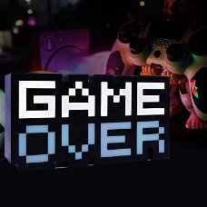 retro 'game over' 8 bit gaming lamp (Nintendo)