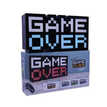 retro 'game over' 8 bit gaming lamp (Nintendo) - 1