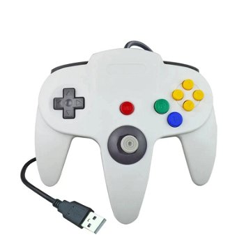 Nieuwe controller voor Nintendo 64 met lange kabel en in verschillende kleuren - 0