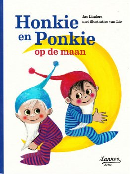 HONKIE EN PONKIE OP DE MAAN - Jac Linders - 0