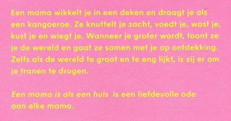 EEN MAMA IS ALS EEN HUIS - Aurore Petit - 1