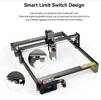 ATOMSTACK S10 Pro 10W Laser Engraver Cutter, 50W Machine Power, - 6