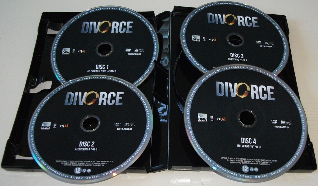 Dvd *** DIVORCE *** Boxset Seizoen