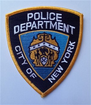 Amerikaanse politie patch New York NYPD police USA - 0