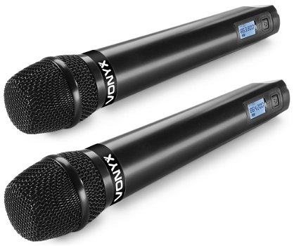 Microfoons draadloos (Vonyx WM-62) - 6