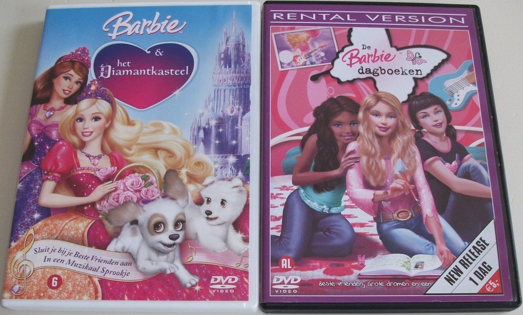 Gorgelen formaat Inspecteren Dvd *** BARBIE *** Barbie en het Diamantkasteel