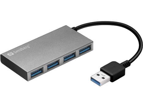USB 3.0 Pocket Hub 4 ports - 0