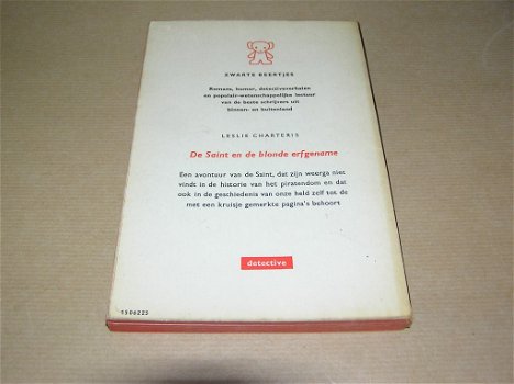 De Saint en de blonde erfgename- Leslie Charteris - 1