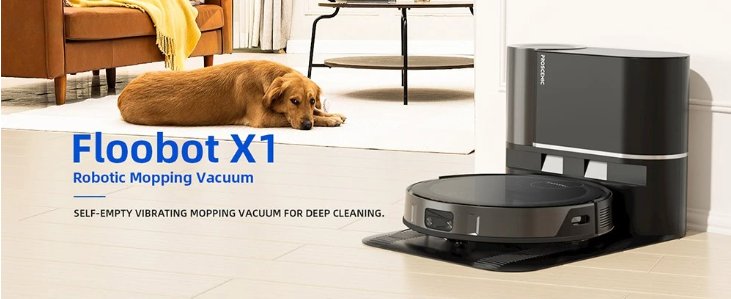 Proscenic X1 Robot Vacuum Cleaner with Self-Empty Base - 1