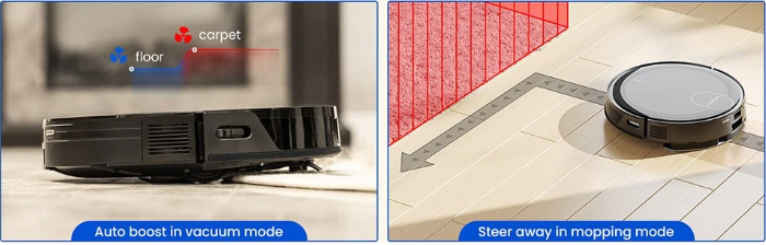 Proscenic X1 Robot Vacuum Cleaner with Self-Empty Base - 2