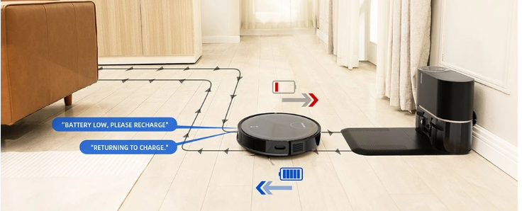 Proscenic X1 Robot Vacuum Cleaner with Self-Empty Base - 3