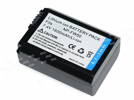 Buy SONY NP-FW50 SONY 7.4V 1600mAh Battery - 0