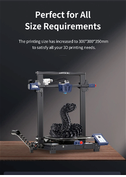 Anycubic Kobra Plus 3D Printer, 25-point Auto Leveling - 3