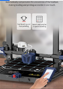 Anycubic Kobra Plus 3D Printer, 25-point Auto Leveling - 4