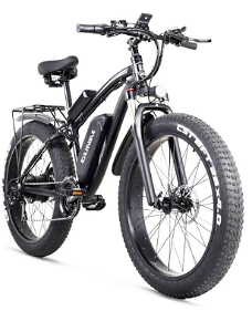 GUNAI MX02S Electric Bicycle 26*4.0 Inch Fat Tires 1000W 48V