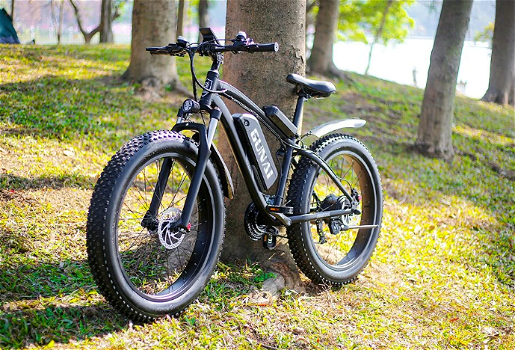 GUNAI MX02S Electric Bicycle 26*4.0 Inch Fat Tires 1000W 48V - 6