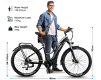 FAFREES FM8 Pro Electric Bike 27.5 inch Air Tires 36V 250W - 5 - Thumbnail