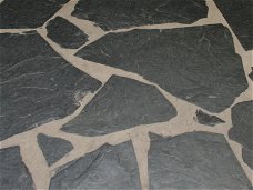 Mystic Black flagstones breukruw