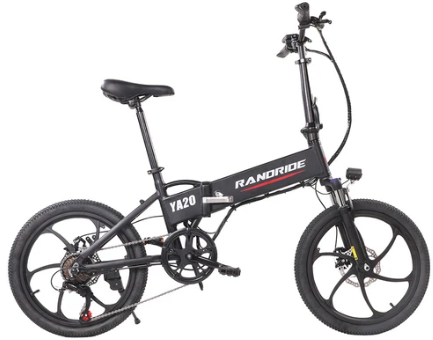 RANDRIDE YA20 Electric Bike 500W Motor 40km/h Max Speed 48V - 0