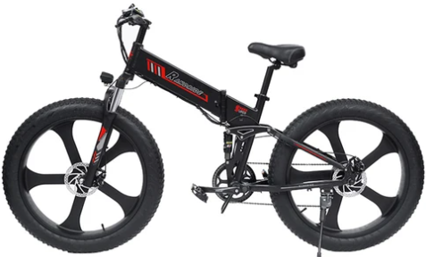 RANDRIDE YX26 Electric Bike 1000W Motor 45km/h Max - 1