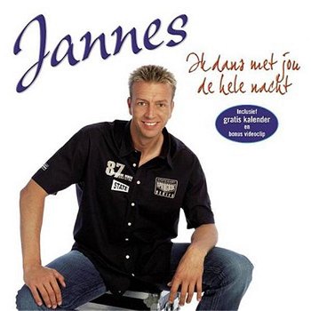 Jannes - Ik Dans Met Jou De Hele Nacht (3 Track CDSingle) - 0