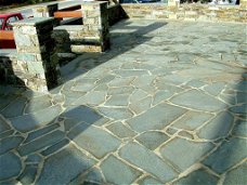 Karystos Green flagstones