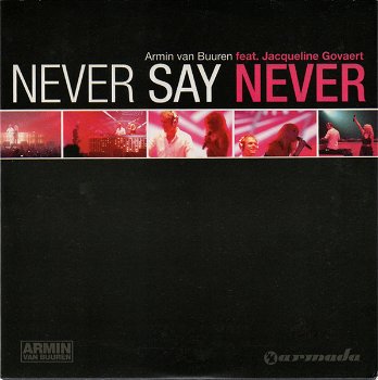 Armin van Buuren feat. Jacqueline Govaert – Never Say Never (5 Track CDsingle) Nieuw - 0