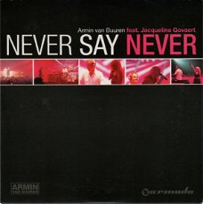 Armin van Buuren feat. Jacqueline Govaert – Never Say Never (5 Track CDsingle) Nieuw