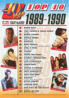40 Jaar Top 40 - 1989-1990 (DVD & CD)