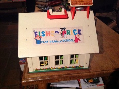 FISHER PRICE school - vintage jaren 70 - 4