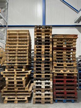 Europallets Blokpallets euro pallets! Voor een mooi prijsje. - 0