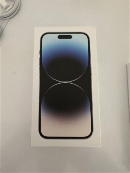 Iphone 14 Pro 128 gb zilver en paars nieuw - 0