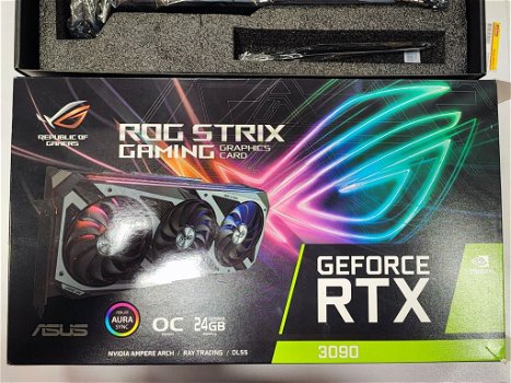 ASUS ROG Strix GeForce RTX 3090 OC 24GB GDDR6X in nette staat - 3
