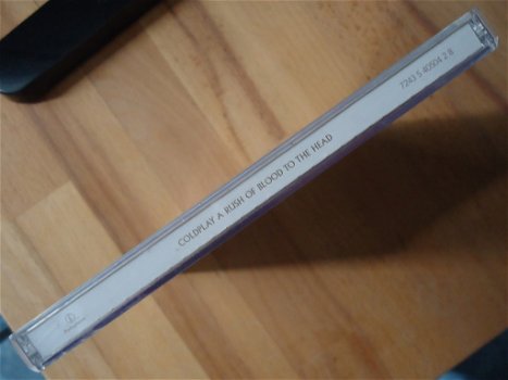 De originele CD A Rush Of Blood To The Head van Coldplay. - 3