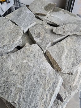Griekse flagstones Kavala Grey Kwartsiet - 2