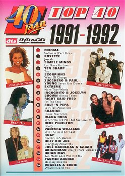 40 Jaar Top 40 - 1991-1992 (DVD & CD) - 0