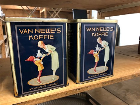 Van Nelle's Koffie Blikken - 0