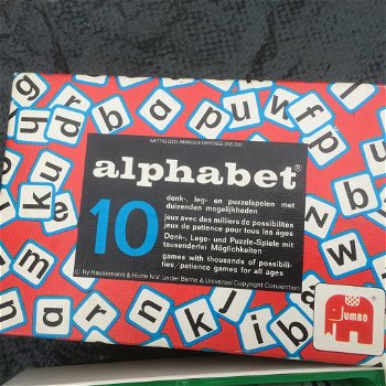 Gezelschapspel het alphabet - 1