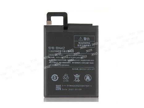 Buy XIAOMI BN42 XIAOMI 3.8V 4100mAh/15.8WH Battery - 0