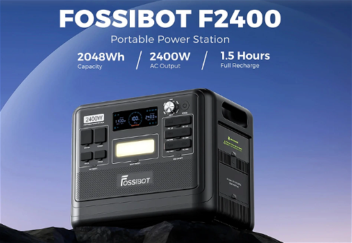 FOSSiBOT F2400 Portable Power Station - 0